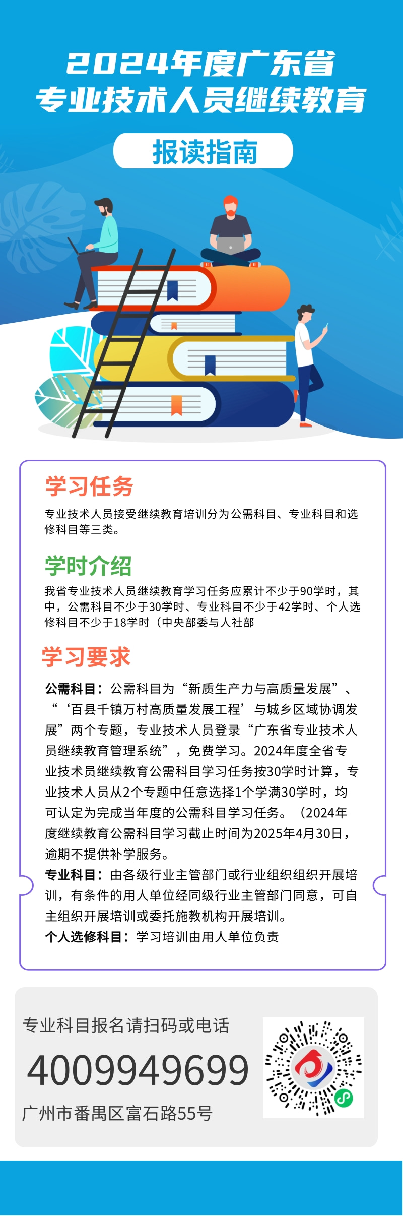 广东省通信管理局关于发布2024年度广东省信息通信行业专业技术人员继续教育专业科目学习指南的通知